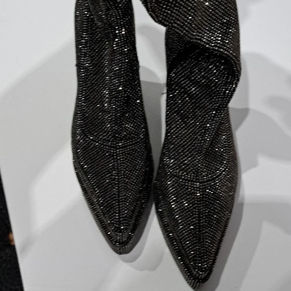 Steve Madden Sultry Rhinestone Over The Knee Platform Boots